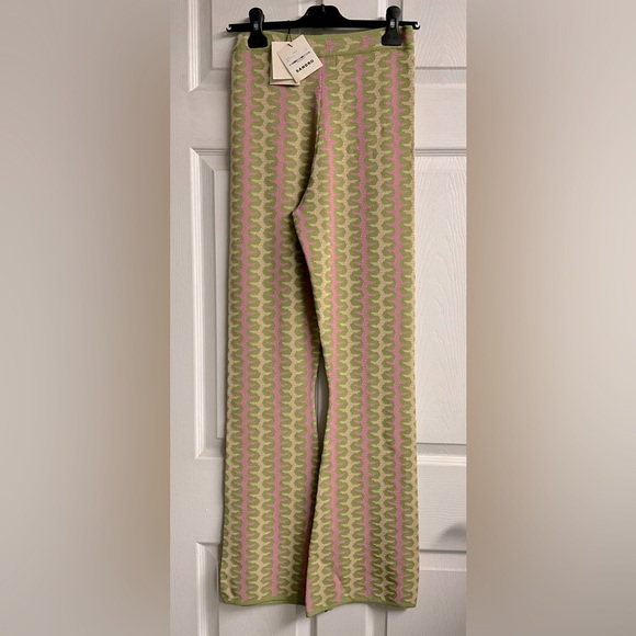 Guerin Knit Flared Pants - Picture 4 of 6